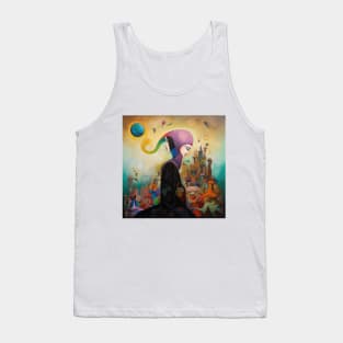 Surreal Orientalism -Dual Perspectives Tank Top